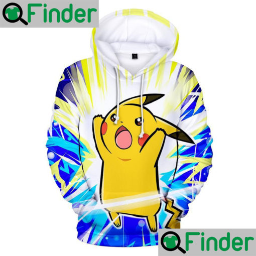 Pokemon Pikachu ThunderShock unisex hoodie for fans