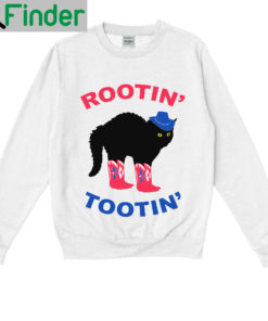 Rainbowt shirt – Rootin tootin cowboy cat Sweatshirt