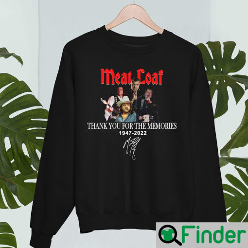 Rip Meat Loaf 1947 – 2022 Thank You Memories Long Sleeve For Fans