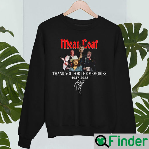Rip Meat Loaf Thank You For The Memories Long Sleeve