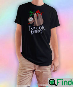 Sloth Costume Halloween Trick or Sleep T Shirt