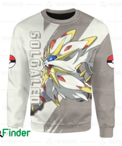 Solgaleo Legendary pokemon dual type steel psychic of alola 3D Sweatshirt