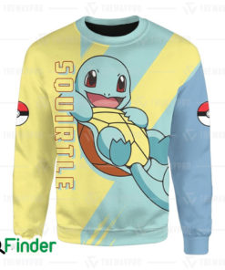 Squirtle starter pokemon water type of kanto 3D Sweatshirt