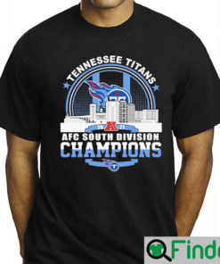 Tennessee Titans 2021 AFC South Division Champions Shirt