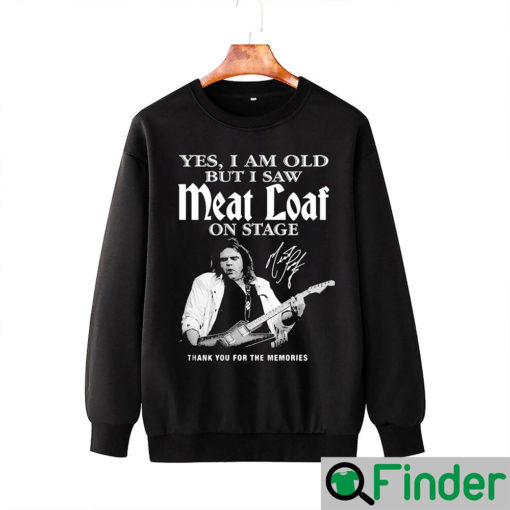 Thank For The Memories Meat Loaf Sweatshirt