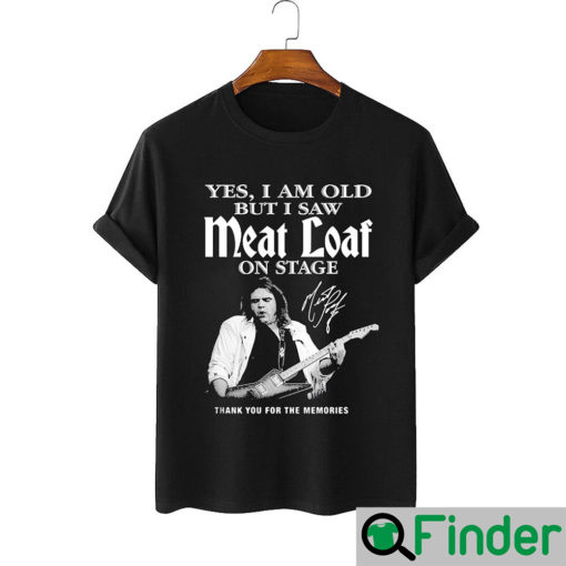 Thank For The Memories Meat Loaf T Shirt