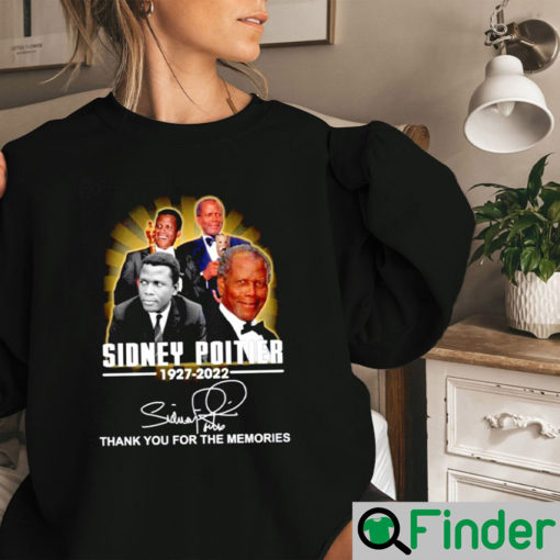 Thank For The Memories Sidney Poitier T Shirt 1