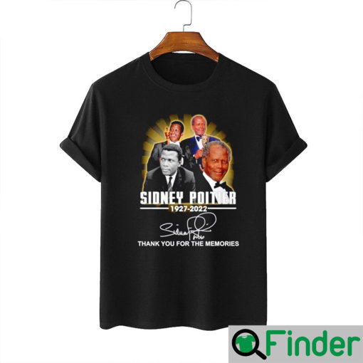 Thank For The Memories Sidney Poitier T Shirt 2