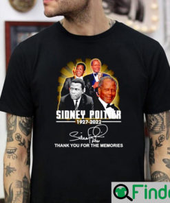 Thank For The Memories Sidney Poitier T Shirt