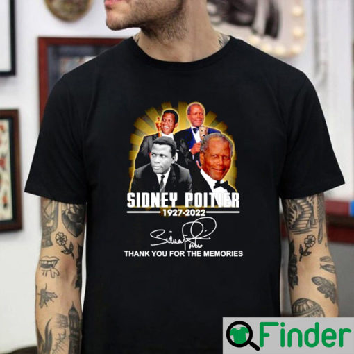 Thank For The Memories Sidney Poitier T Shirt