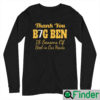 Thank You Big Ben Long Pittsburgh Steelers Sweatshirt 2