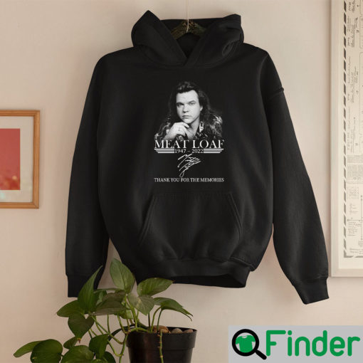 Thank You Memories Meat Loaf 1947 – 2022 Hoodie