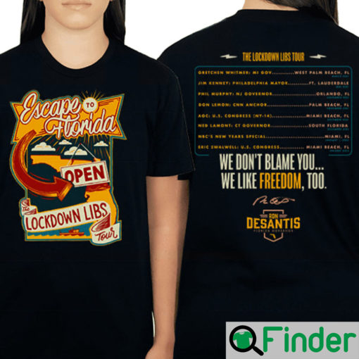 The Lockdown Libs Tour T Shirt 1