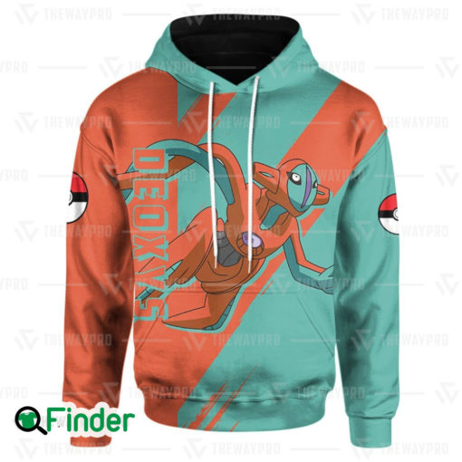 The Mythical Pokemon Deoxys 3D Hoodie 1