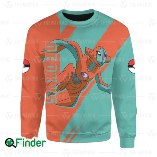 The Mythical Pokemon Deoxys 3D Sweatshirt