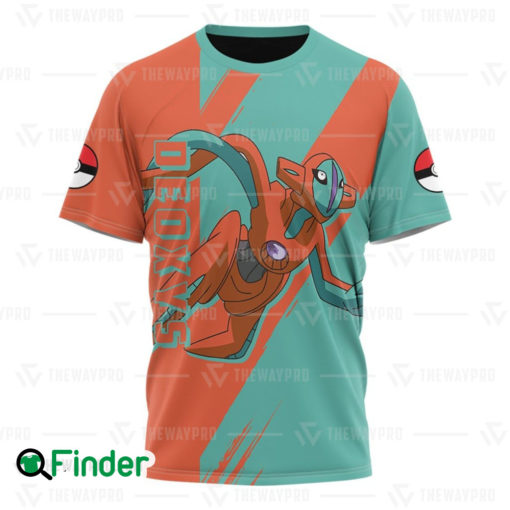 The Mythical Pokemon Deoxys 3D T shirt