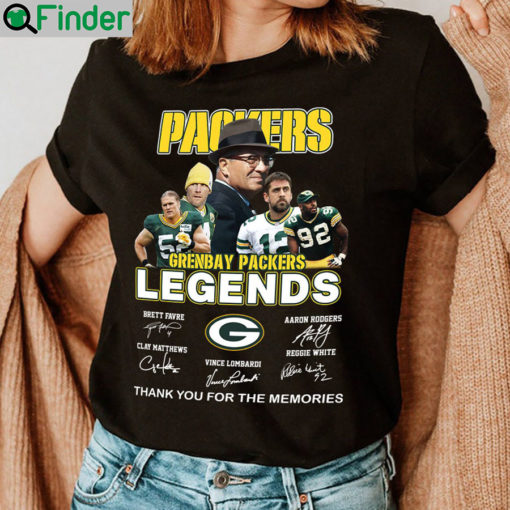 The Packers Legends Football Team Shirt 1