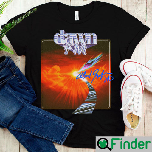 The Weeknd Dawn FM Signature T Shirt