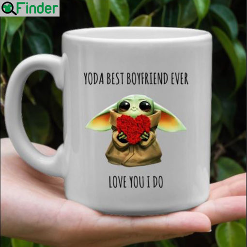 Yoda best boyfriend ever love you i do mug