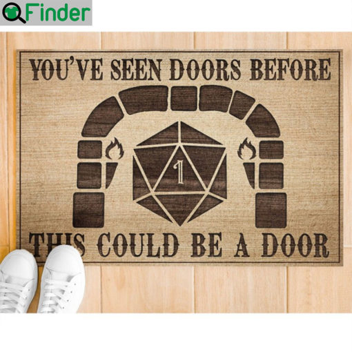Youve seen doors before this could be a door doormat 2