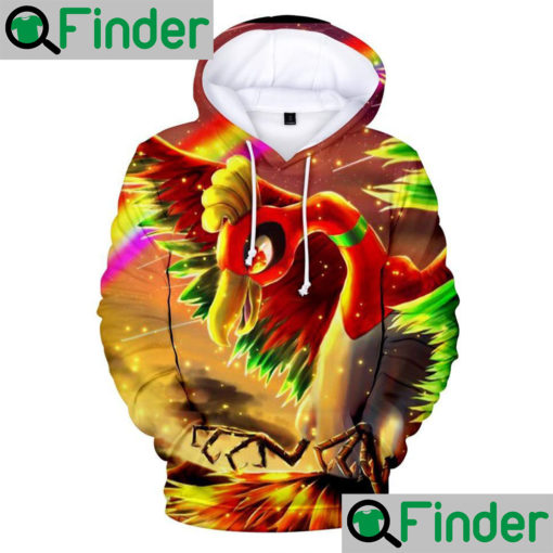 legendary Pokemon Ho Oh guardian of the skies Hoodie