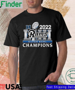 2022 Los Angeles Rams Super Bowl Champions T Shirt