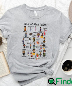 ABCs Of Black American History Shirt