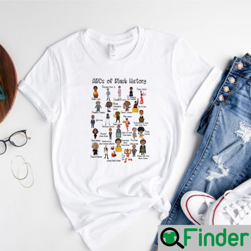 ABCs Of Black American History Unisex Shirt