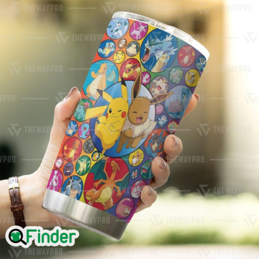 Anime Pokemon Pokedex Custom Tumbler 1