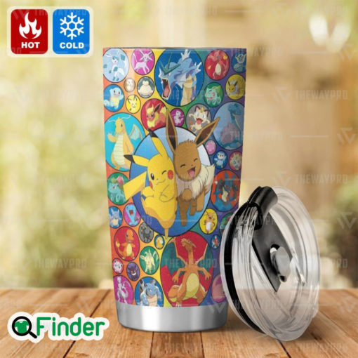 Anime Pokemon Pokedex Custom Tumbler 2