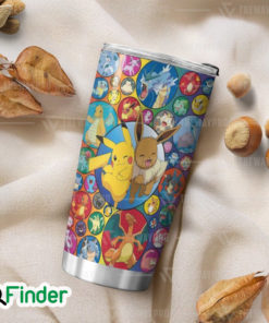 Anime Pokemon Pokedex Custom Tumbler 3