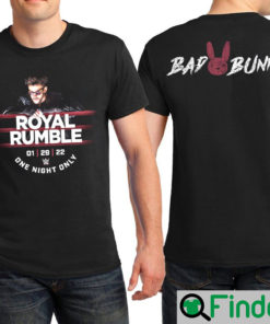 Bad Bunny Royal Rumble One Night Only Shirt