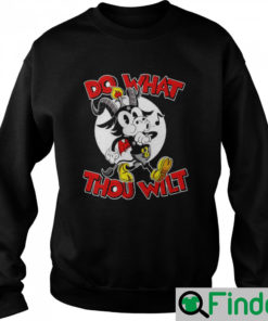 Baphomet Do what thou wilt Shirt