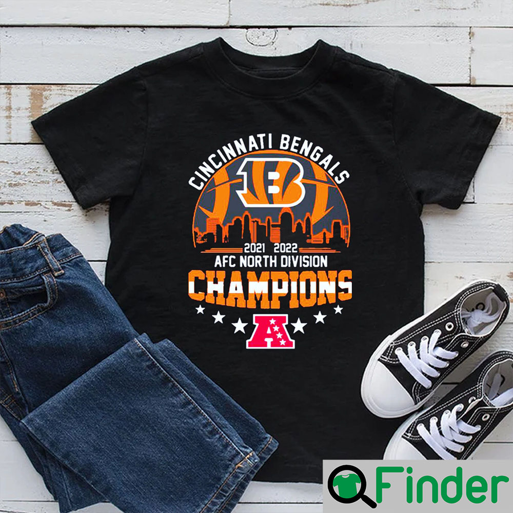 Cincinnati Bengals AFC North Division Champions Shirt - Q-Finder Trending  Design T Shirt