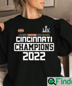 Bengals 2022 Champions Super Bowl LVI Sweatshirt