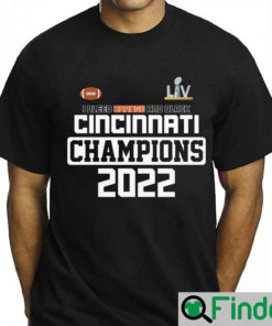 Bengals 2022 Champions Super Bowl LVI T Shirt