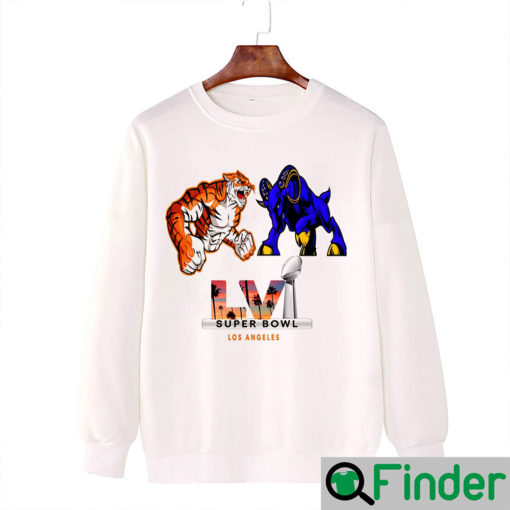 Bengals Vs Rams Super Bowl 2022 Sweatshirt