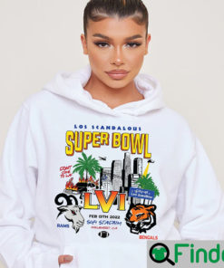 Bengals Vs Rams Super Bowl LVI Hoodie