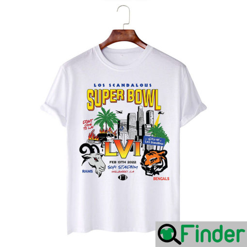 Bengals Vs Rams Super Bowl LVI Shirt