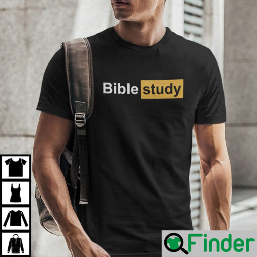 Bible Study Shirt Funny Hub Logo Tee