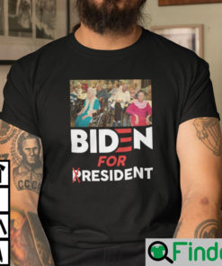 Biden For Resident T Shirt Funny Political Tee