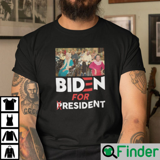 Biden For Resident T Shirt Funny Political Tee