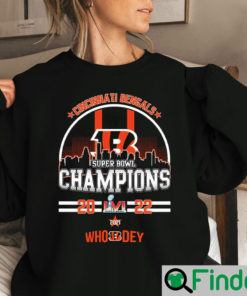 Cincinnati Bengals 2022 Division Champions Sweatshirt For Real Fans