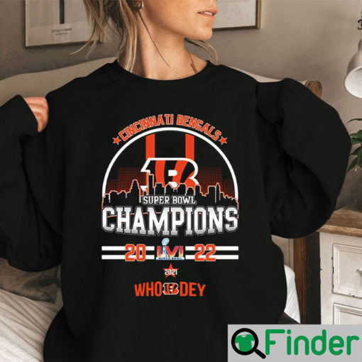 Cincinnati Bengals 2022 Division Champions Sweatshirt For Real Fans