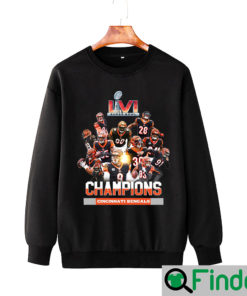 Cincinnati Bengals LVI Super Bowl 2022 Champions Sweatshirt Copy