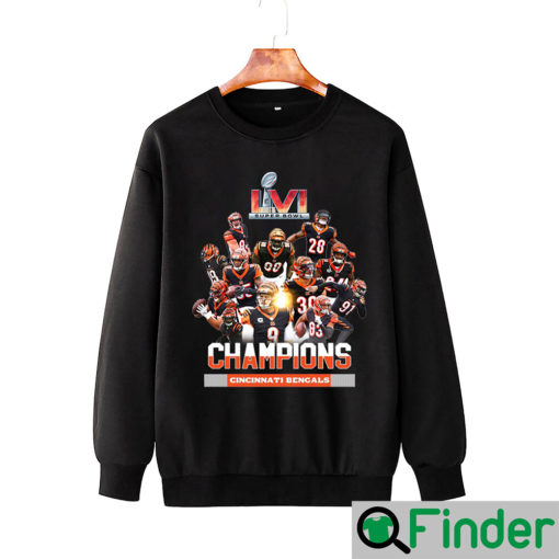 Cincinnati Bengals LVI Super Bowl 2022 Champions Sweatshirt Copy