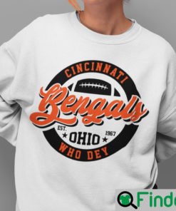 Cincinnati Bengals Vintage Inspired Sweatshirt