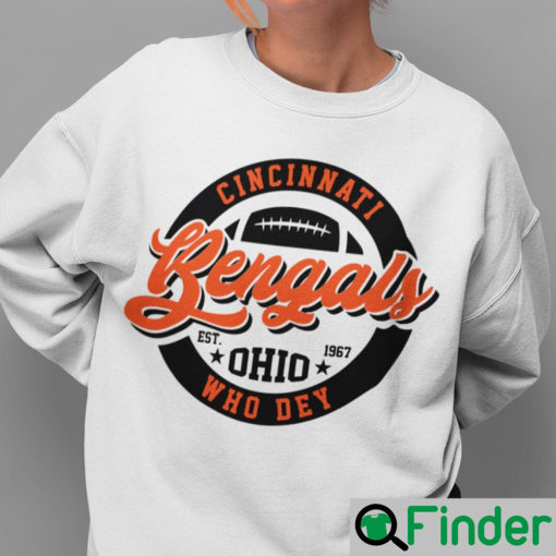 Cincinnati Bengals Vintage Inspired Sweatshirt