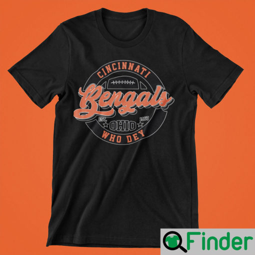 Cincinnati Bengals Vintage Inspired T shirt