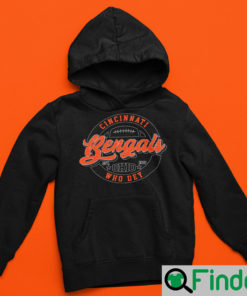 Cincinnati Bengals Vintage Inspired Unisex Hoodie